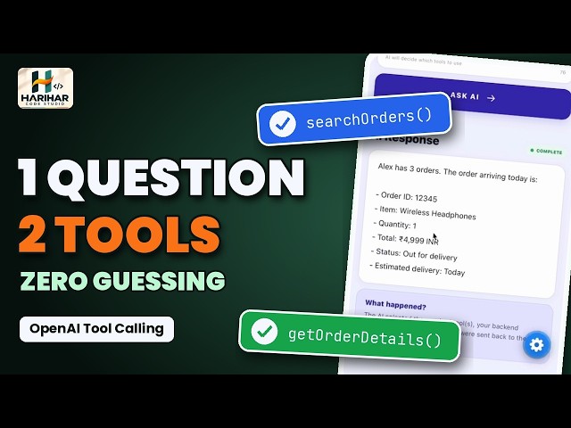 OpenAI Tool Calling Tutorial: AI That Chains Multiple Tools