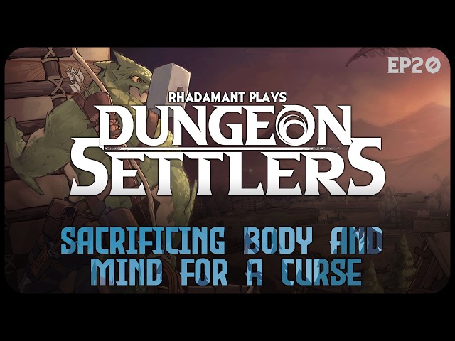 Sacrificing Body and Mind for a Curse in Dungeon Settlers - Building a Dungeon Home // EP20