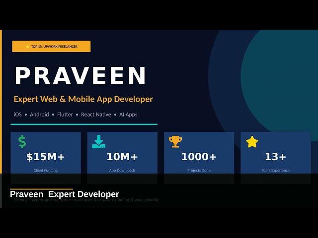 Expert Web & Mobile App Developer | iOS | Android | Flutter | AI Apps #ortem #technologies @ortem