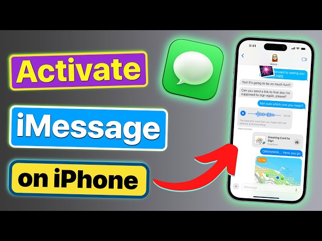 How to Activate iMessage on iPhone? - Setup iMessage on iPhone or iPad
