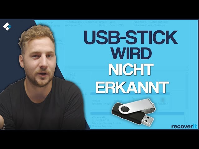 USB-Stick wird nicht erkannt | Windows 10/7/8