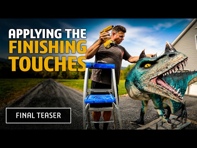 We FINALLY Finished the Giant Dinosaur! 🦖 | FINAL Episode Teaser