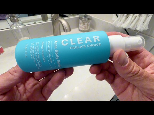 Paula's Choice Back Acne Spray Review: Is It Worth It?