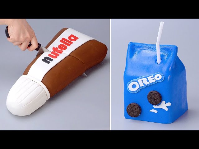 Most Amazing Oreo & Nutella Mixed Chocolate Cakes | Easy Chocolate Cake Decorating Ideas