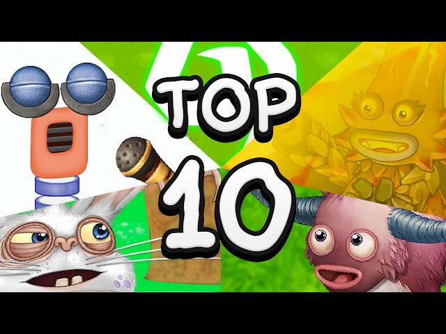 Top 10 Reveals (My Singing Monsters)