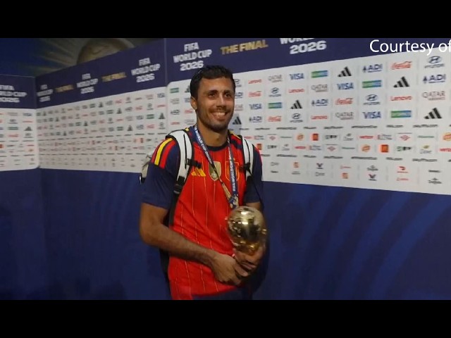 Rodri with Trophy, Yamal with Smile - Spain triumphant