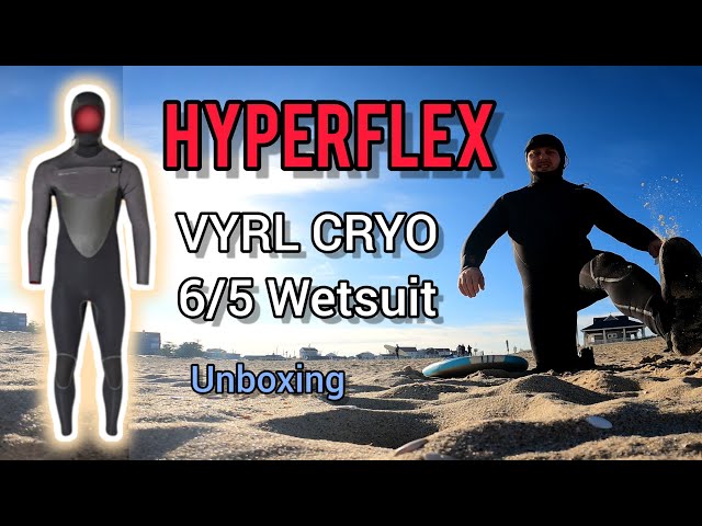My Warmest Winter Wetsuit for Surfing: 6/5mm Hyperflex VYRL CRYO Mens Hooded Wetsuit 