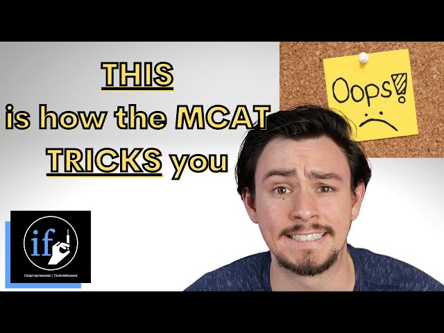 Avoid TRICK Questions on the MCAT - MCAT Strategy - Recognizing & Avoiding Traps