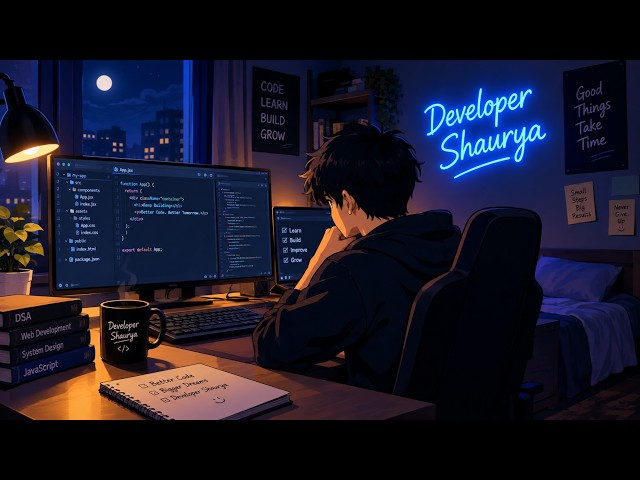 Late Night Coding 🌙💻 | Ambient Background Music for Deep Focus, Productivity & Programming