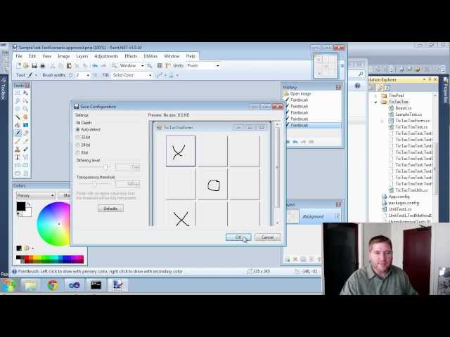 Using ApprovalTests in .Net 16 WinForms