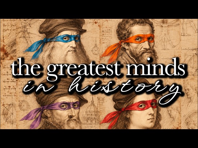 The Greatest Minds in History💤(Ninja Turtles Edition) History For Sleep💤Sleep Documentary Podcast