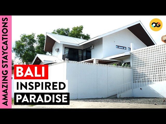 Experience This Bali-Inspired Paradise with Open‑Air Toilet & Bath in Bataan