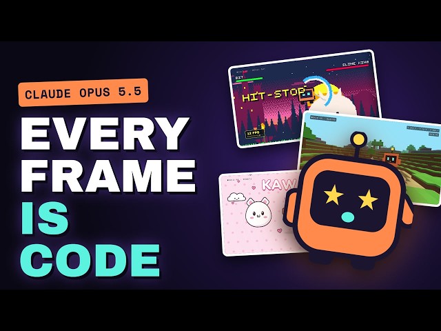 I Asked Claude Opus 5.5 to Make This Video. It Wrote Every Frame.