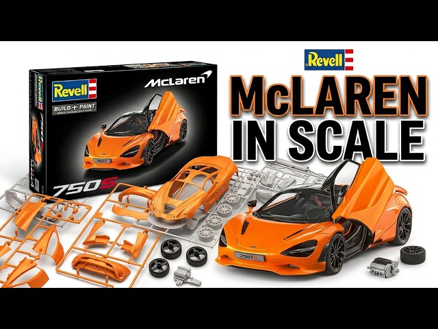 Is This the BEST McLaren Model Kit? Revell 750S Review