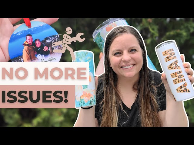 TIRED of Sublimation PROBLEMS!? Here's What You Need to Know!