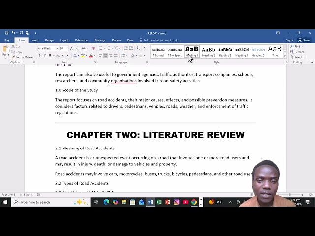 How to Make a Table of Contents in Word | Step-by-Step Guide