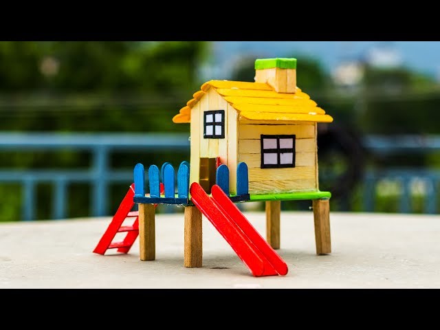 5 Amazing Popsicle Stick House Ideas