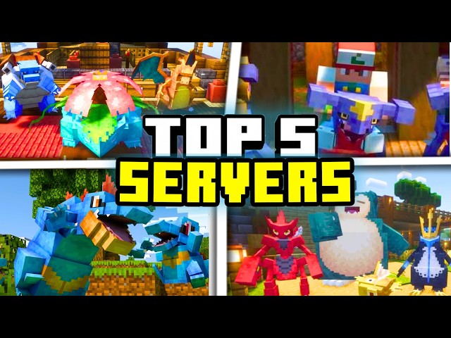 Top 5 BEST Cobblemon Minecraft Servers to Play in 2026