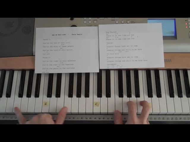 Easy-to-Play Piano - God of this City - Chris Tomlin (Matt McCoy)