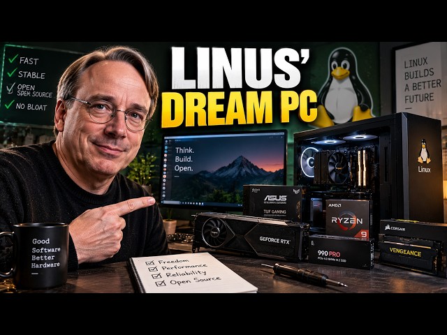 Building The Perfect Linux Pc — What Linus Torvalds Would Actually Choose