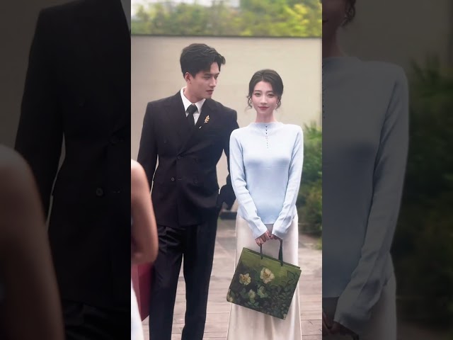 💖Sweet behind-the-scenes moments revealed！ #chinesedrama #cdrama #minidrama #wanghaozhen #wanggege