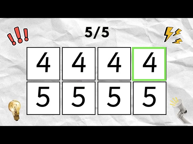 Say The Word On Beat Challenge | Level 1 - 4 | Numbers 1-5 | Classroom Brain Break