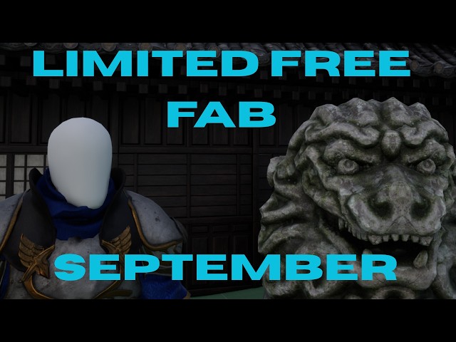 Limited Free Unreal Engine 5 Assets September