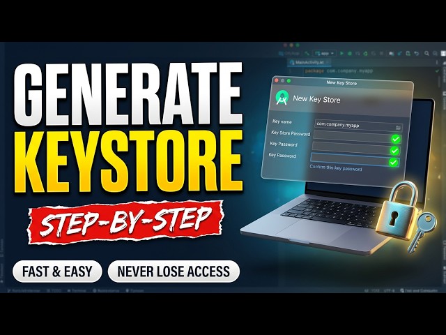 Generate a Keystore in Android Studio (Step-by-Step Guide)