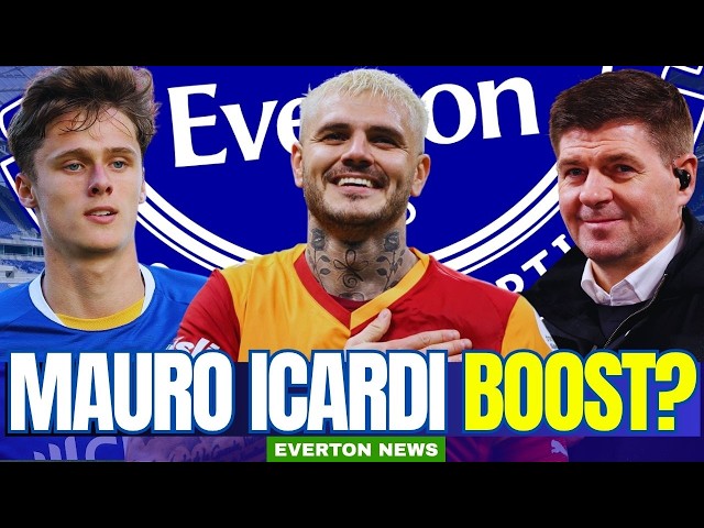 ICARDI TO EVERTON BOOST + GERRARD CLAIM ABOUT ARMSTRONG! EVERTON TRANSFER NEWS
