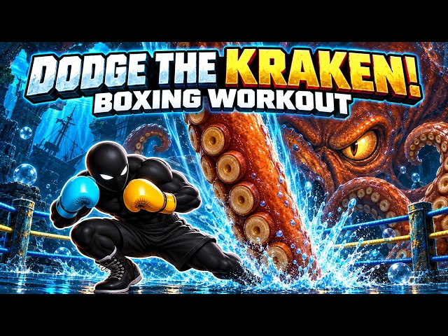 🐙 KRAKEN BOSS 2.0 🌊 Interactive Boxing Workout | Rhythm Game 🥊 Immersive Warm Up Challenge