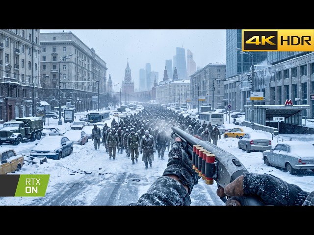 ZOMBIE ATTACK IN RUSSIA (5090) Realistic ULTRA Graphics (4K 60FPS HDR) WWZ