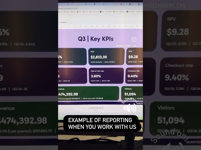 Here’s an example of the in-depth reporting we create when testing your site 🫡 #purplefireagency