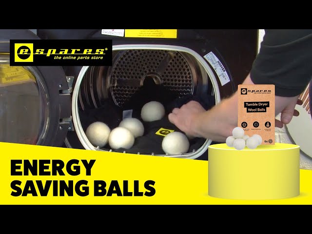 Save Energy With eSpares Tumble Dryer Balls!