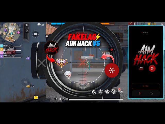FAKE LAG "Aim Hack V5"👑 | 🥶 FREEZE + V2 +TELEKILL ♾️ + GOST  💥 | FF OB54 ANTIBAN 💯 | BESTU OFFICIAL