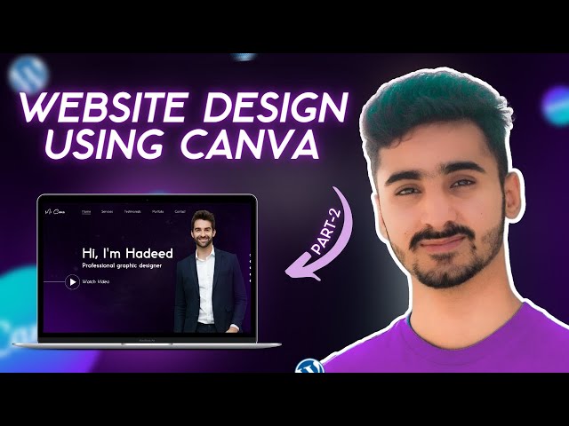 🔥🔥How to Create Free Portfolio Website Using Canva | Canva Website Design Tutorial 2022🔥🔥