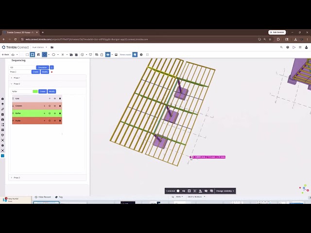 Trimble: Sequencing in Trimble Connect
