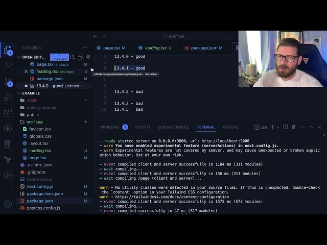 You want to learn this debugging technique (more next.js issues)