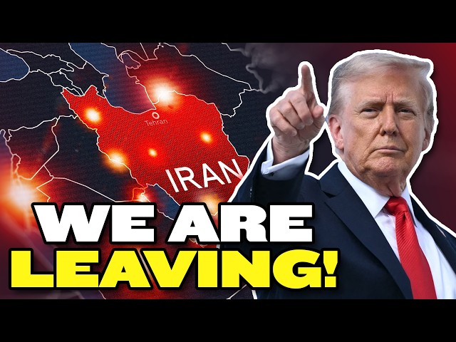 Trump is Getting OUT of the Middle East