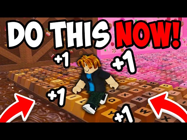 +1 Speed Keyboard Escape | Candy & Chocolate! (FULL WALKTHROUGH, ALL LEVELS, & MORE!) Roblox