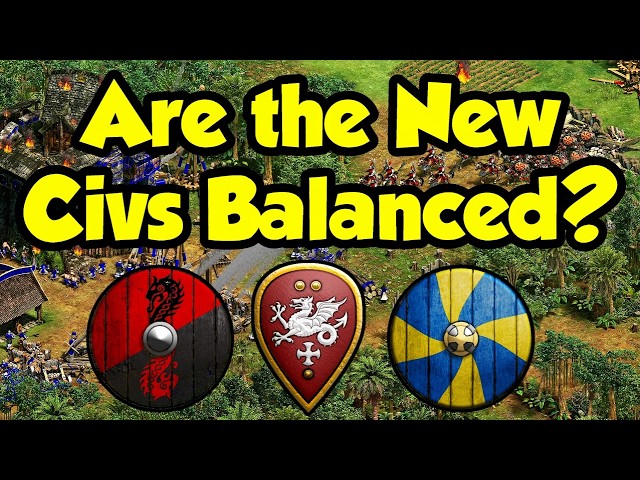 How strong are the new DLC civs? (fresh AoE2 stats!)