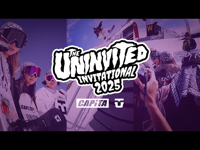 CAPiTA Snowboards and Union Binding Team at The Uninvited Invitational 2025