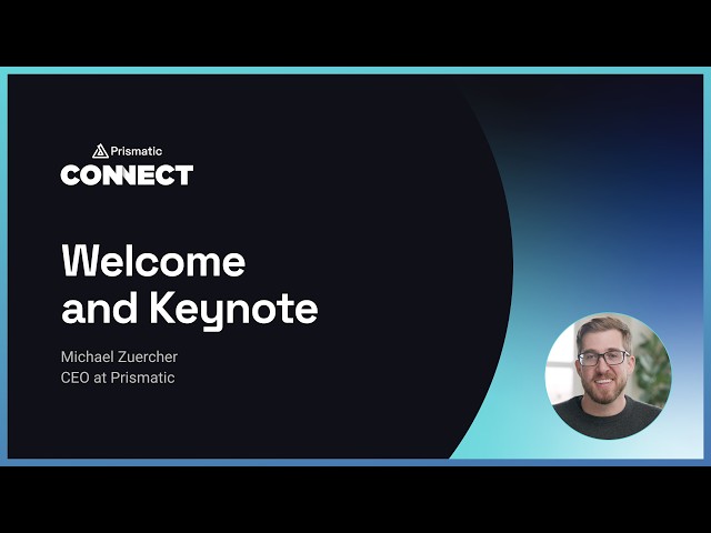 Welcome and Keynote | Michael Zuercher | Connect 2026