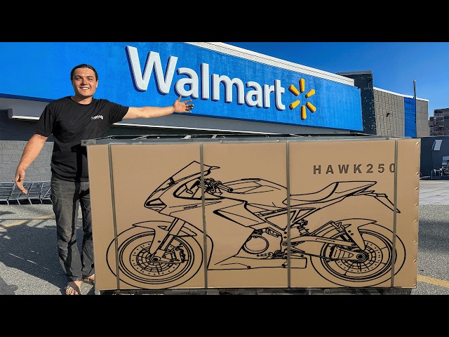1300 Miles Across Alaska on CHEAPEST Crotch Rocket from Walmart