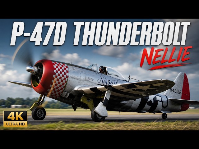 Republic P-47D Thunderbolt 'Nellie'  G-THUN  . The Last One Flying in Europe