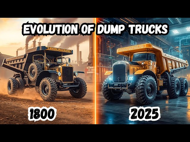 The Transformation of Dump Trucks (1800–2025)