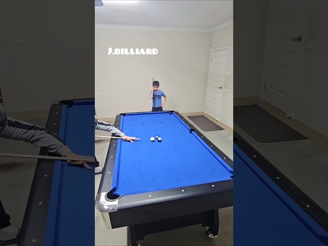 He Knew He Was Making It! 🎱#trickshot #billiards