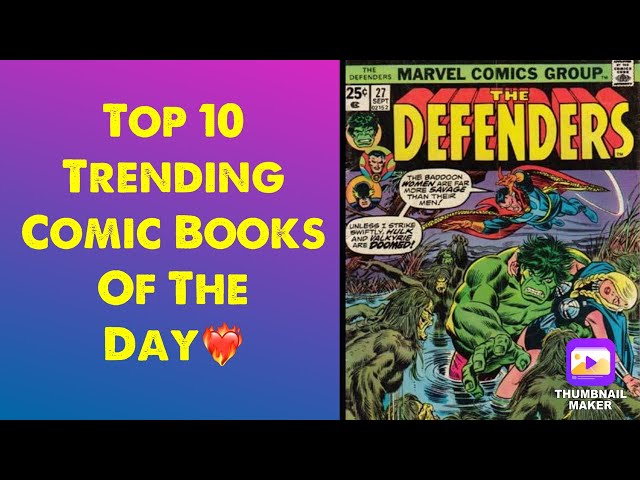 Great Speculation Comic Books| Best Comic Books For the Price|Good Investment Comics| 10 Hot Comics