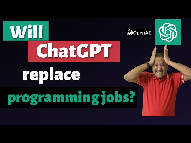 Will #chatgpt replace programming jobs?
