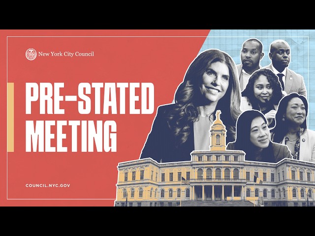🔴 LIVE: Speaker Julie Menin, Joined by Council Members, Discusses Today’s Stated Meeting