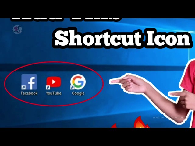 How To Create Desktop Shortcut Icon Of Youtube, Facebook, Google | Amazing Trick 😎